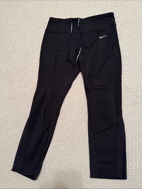 Nike Running Black Pants with Reflective Swoosh